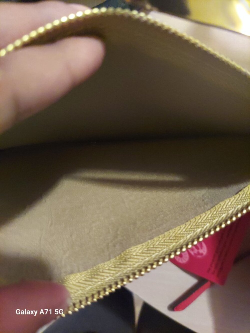 Nanette Lepore Red and Gold Crossbody for @chatwthisorthat - Picture 9 of 10